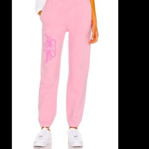 Boys Lie classic v2 sweatpants in baby pink